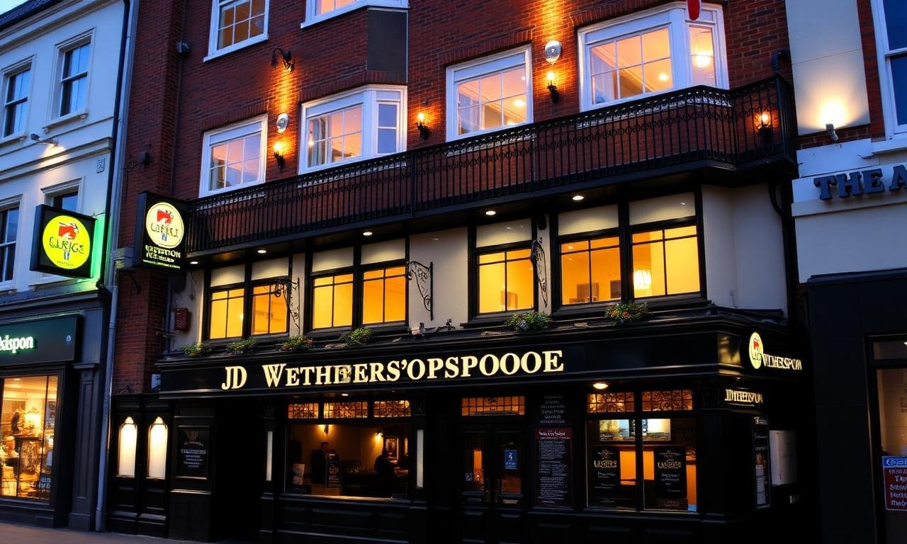 JD Wetherspoon hotel exterior