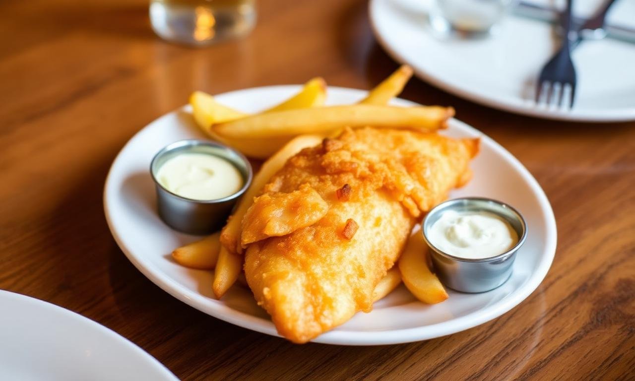 Wetherspoons small fish and chips